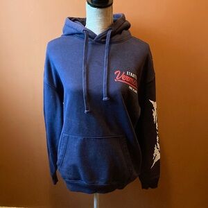 Free Planet Stratton Vermont Navy Hoodie